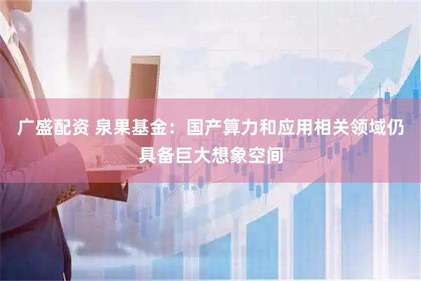 广盛配资 泉果基金：国产算力和应用相关领域仍具备巨大想象空间