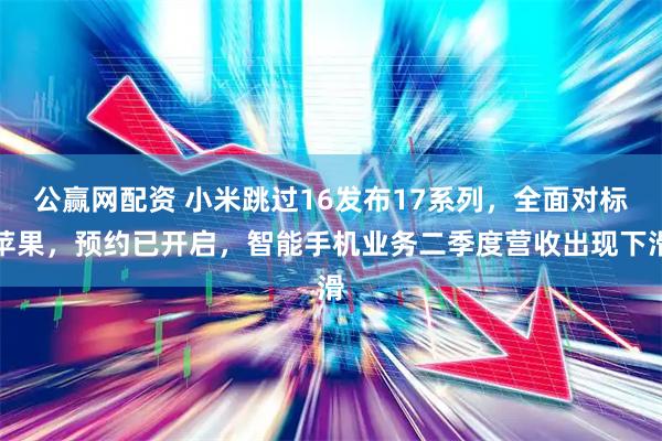 公赢网配资 小米跳过16发布17系列，全面对标苹果，预约已开启，智能手机业务二季度营收出现下滑